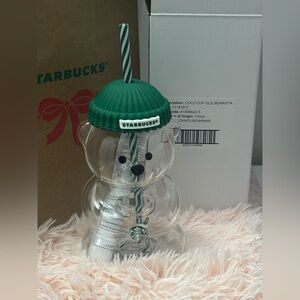 Starbucks Bearista Cup with Green Lid